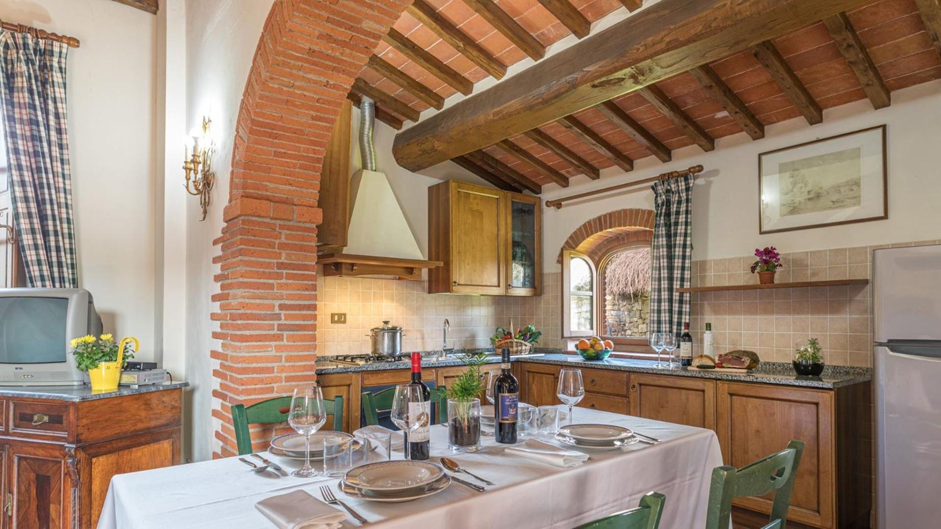 Апартаменты Casale Presciano Pergine Valdarno Номер фото