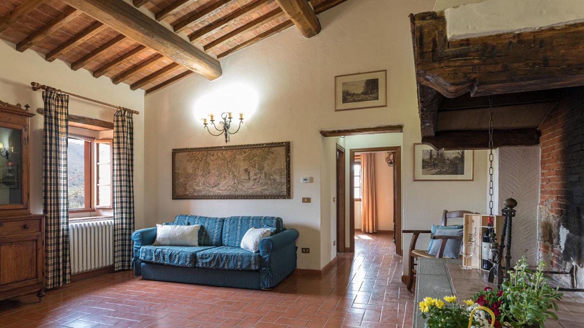 Апартаменты Casale Presciano Pergine Valdarno Номер фото