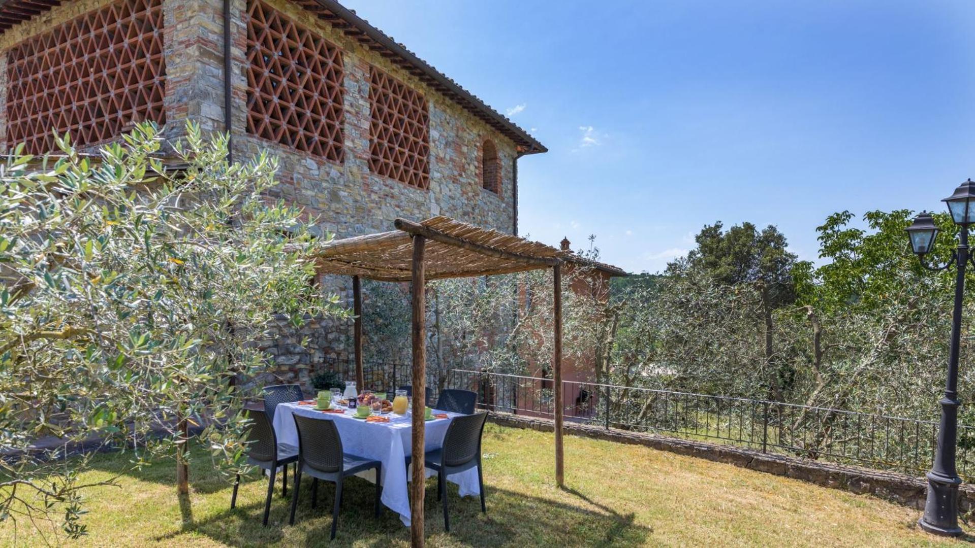Апартаменты Casale Presciano Pergine Valdarno Номер фото